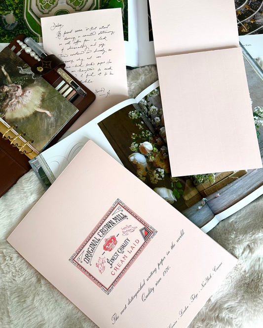Crown Mill Laid Writing Pad