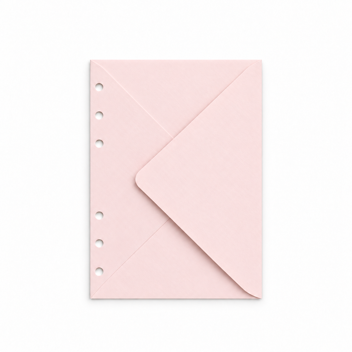 Envelope Planner Insert in Powder Pink (Personal & Personal Wide)
