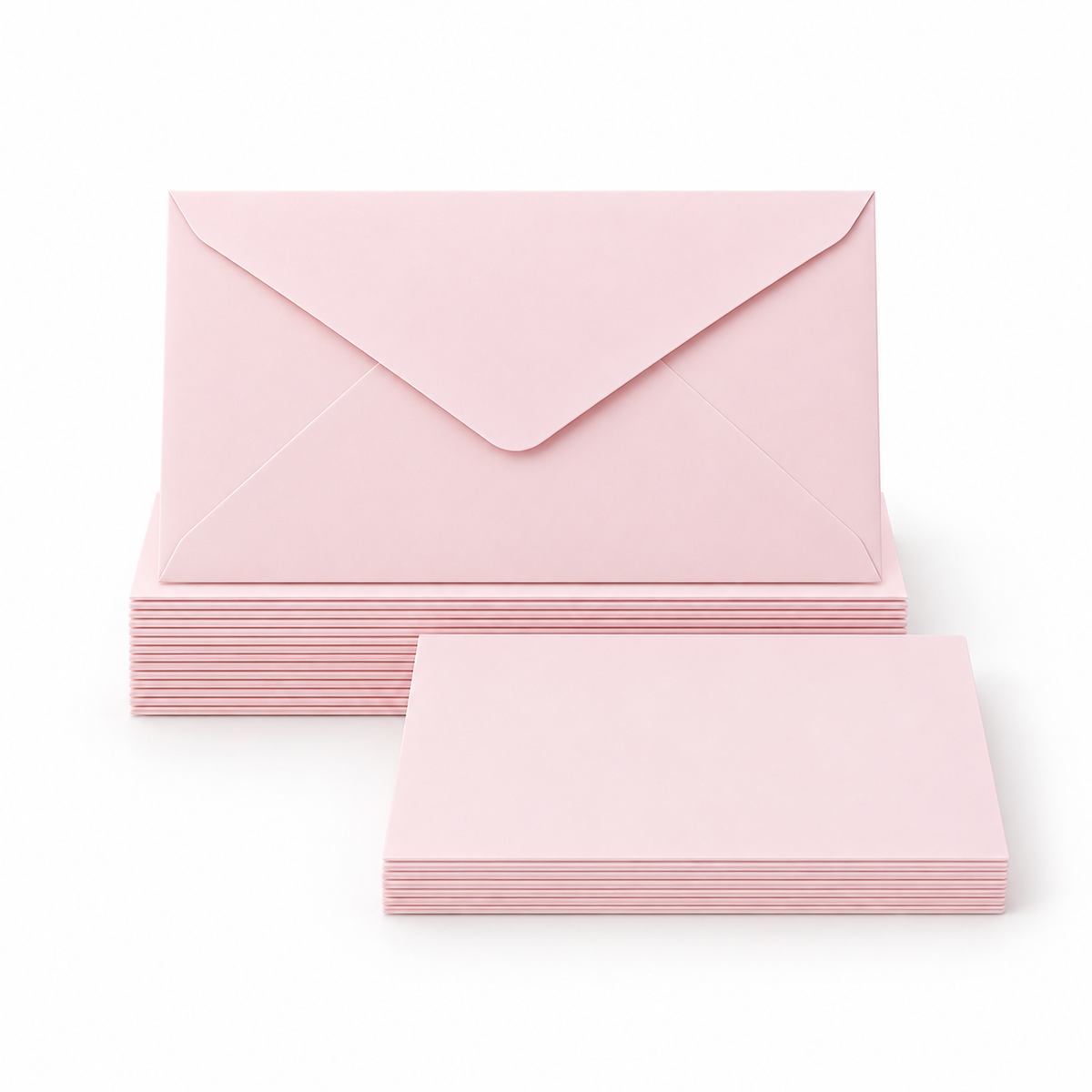 Mini Blush Pink Envelopes with Cards
