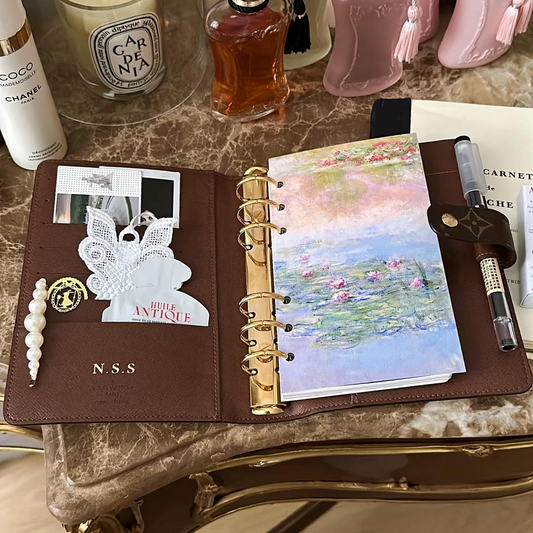 Pastel Water Lilies Planner Dashboard