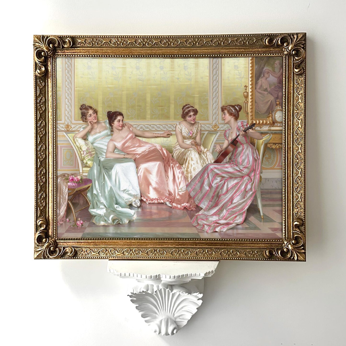 La Soirée Framed Giclée Art Print