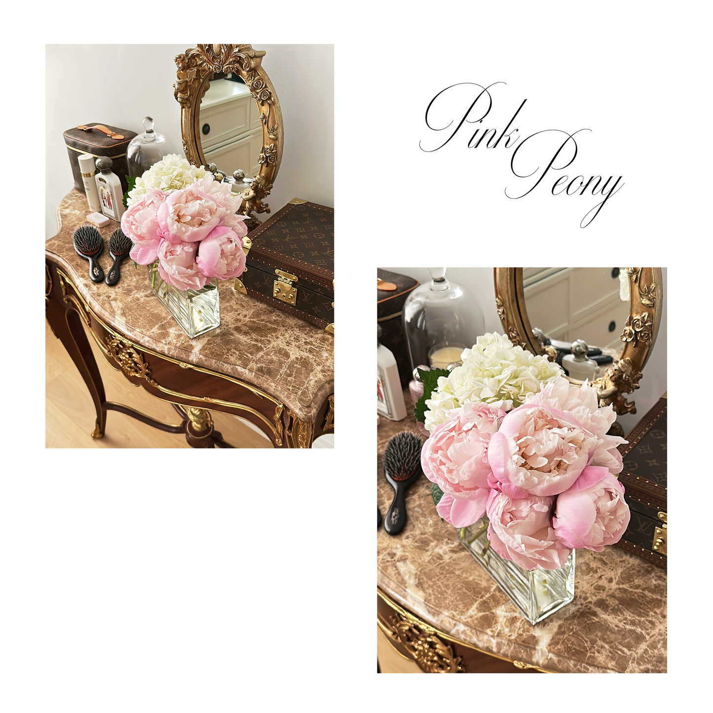 Pink Peony Candle
