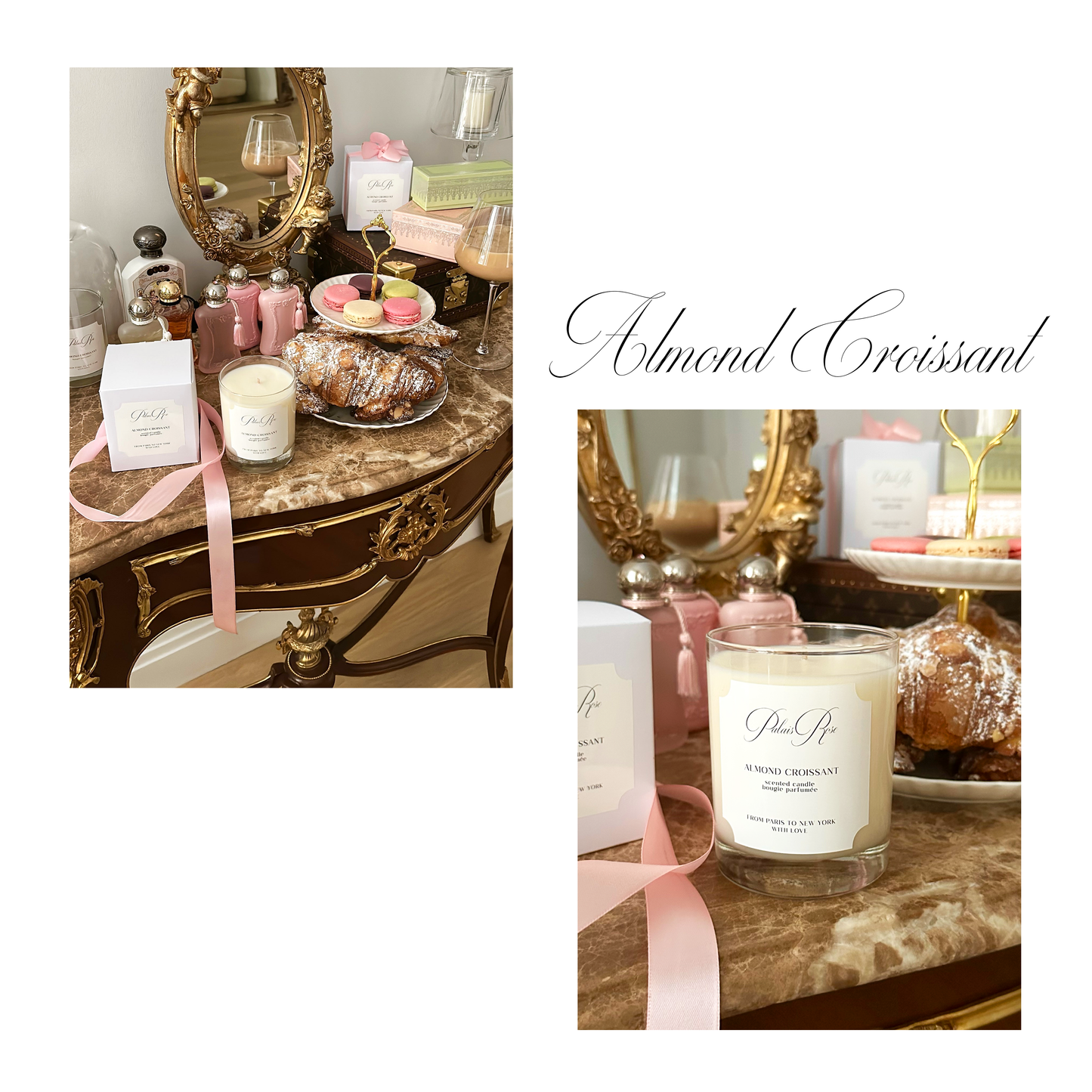 Almond Croissant Candle