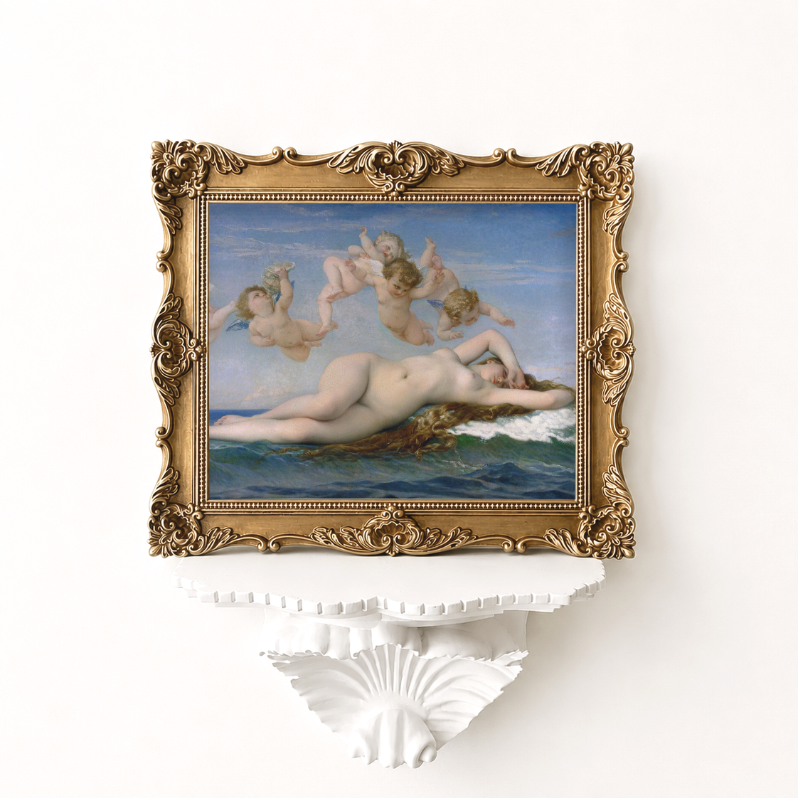 Ornate Gold-Framed Giclée Fine Art Print