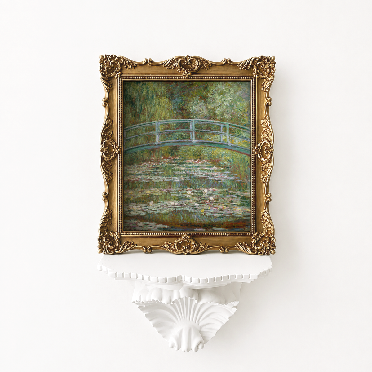 Ornate Gold-Framed Giclée Fine Art Print