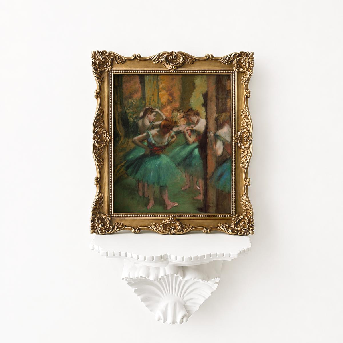 Ornate Gold-Framed Giclée Fine Art Print