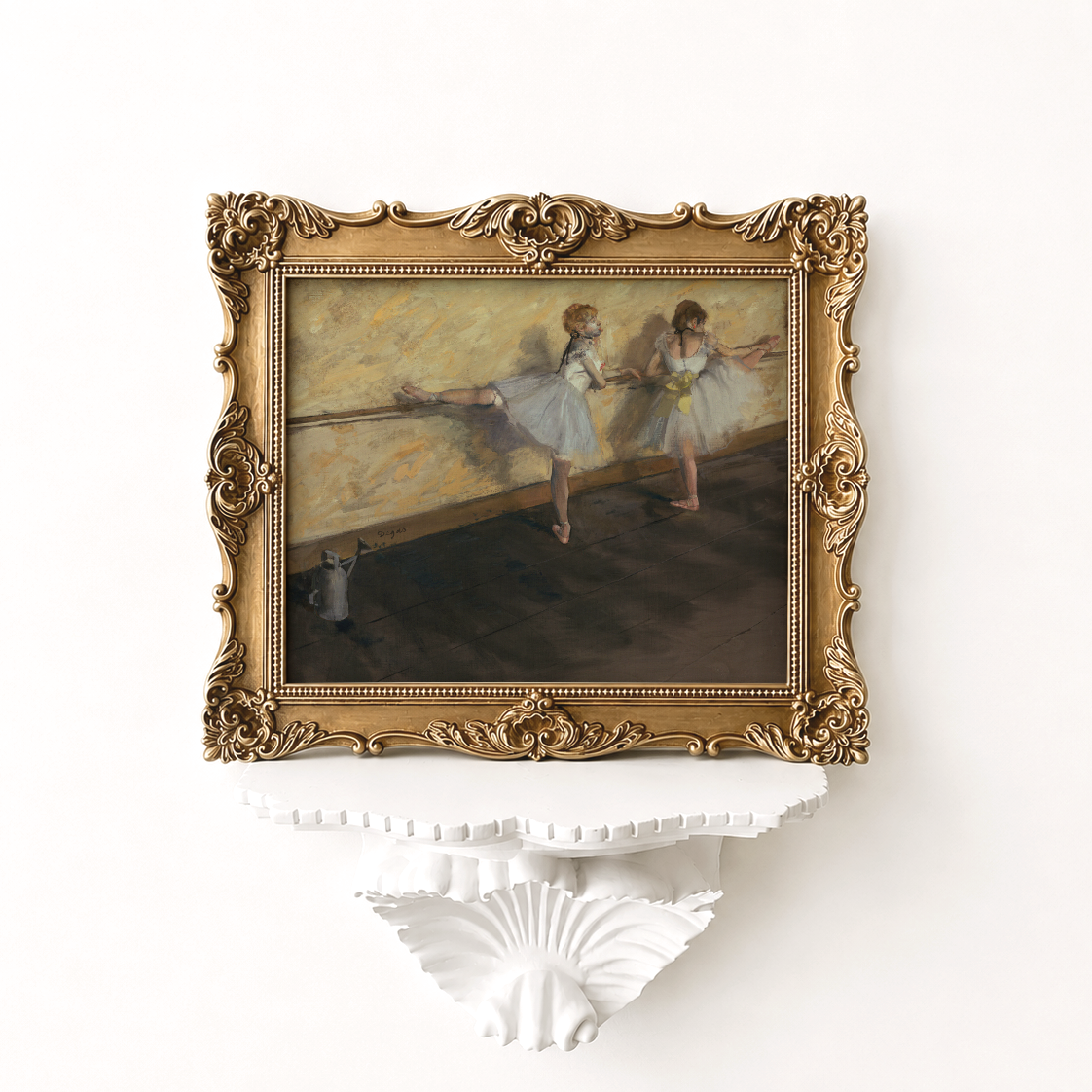 Ornate Gold-Framed Giclée Fine Art Print