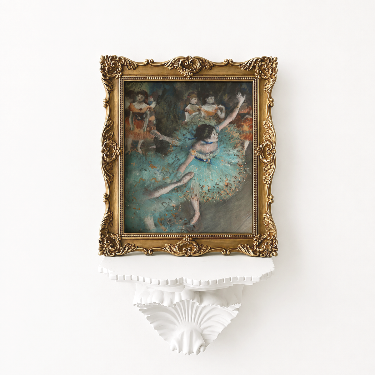 Ornate Gold-Framed Giclée Fine Art Print