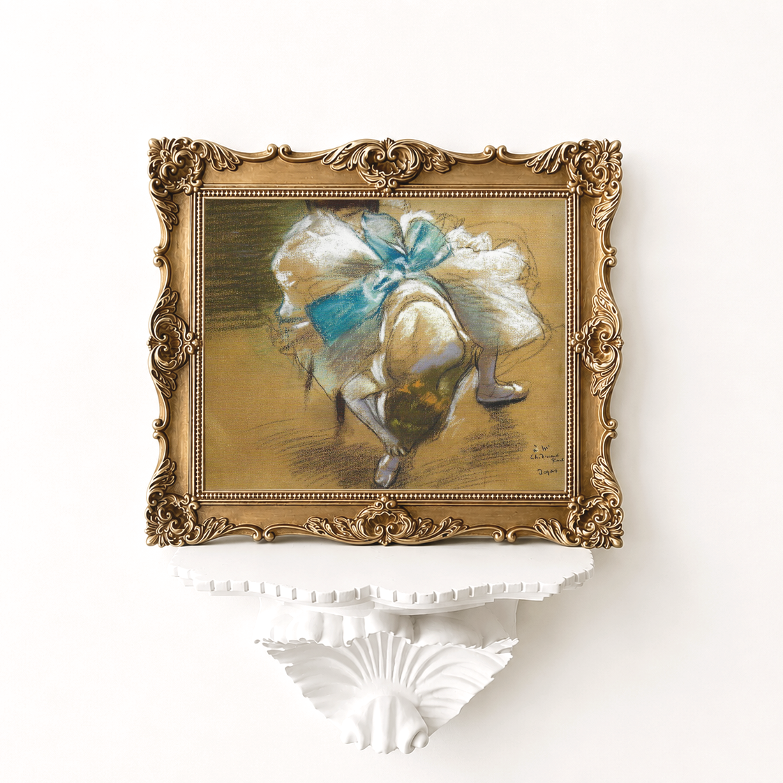 Ornate Gold-Framed Giclée Fine Art Print