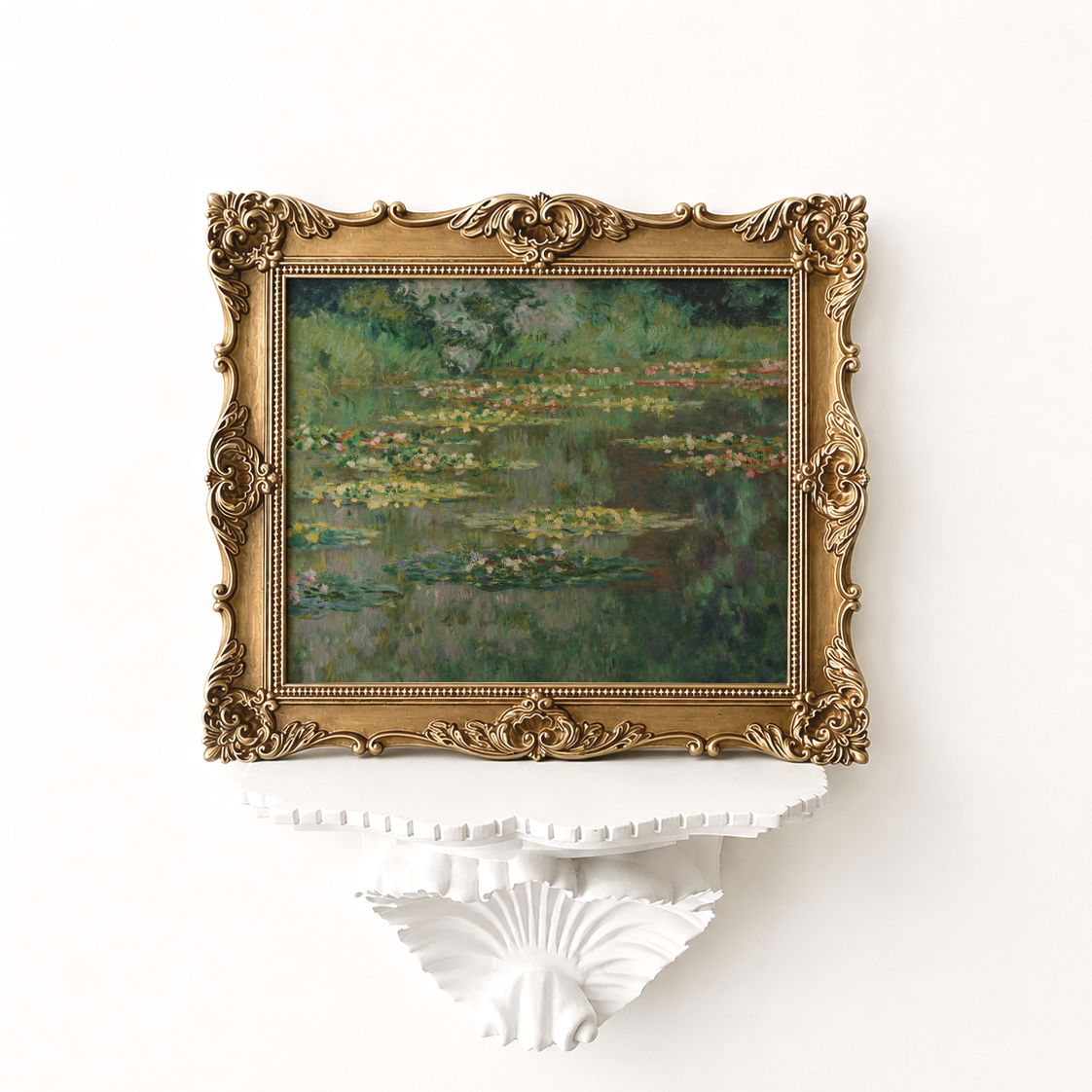 Ornate Gold-Framed Giclée Fine Art Print