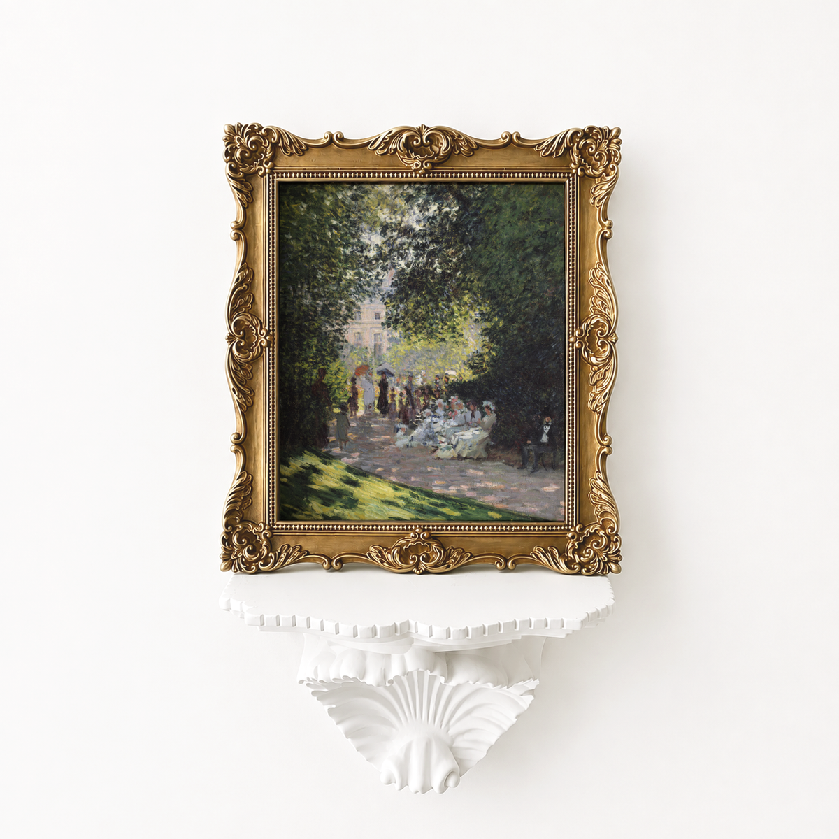 Ornate Gold-Framed Giclée Fine Art Print
