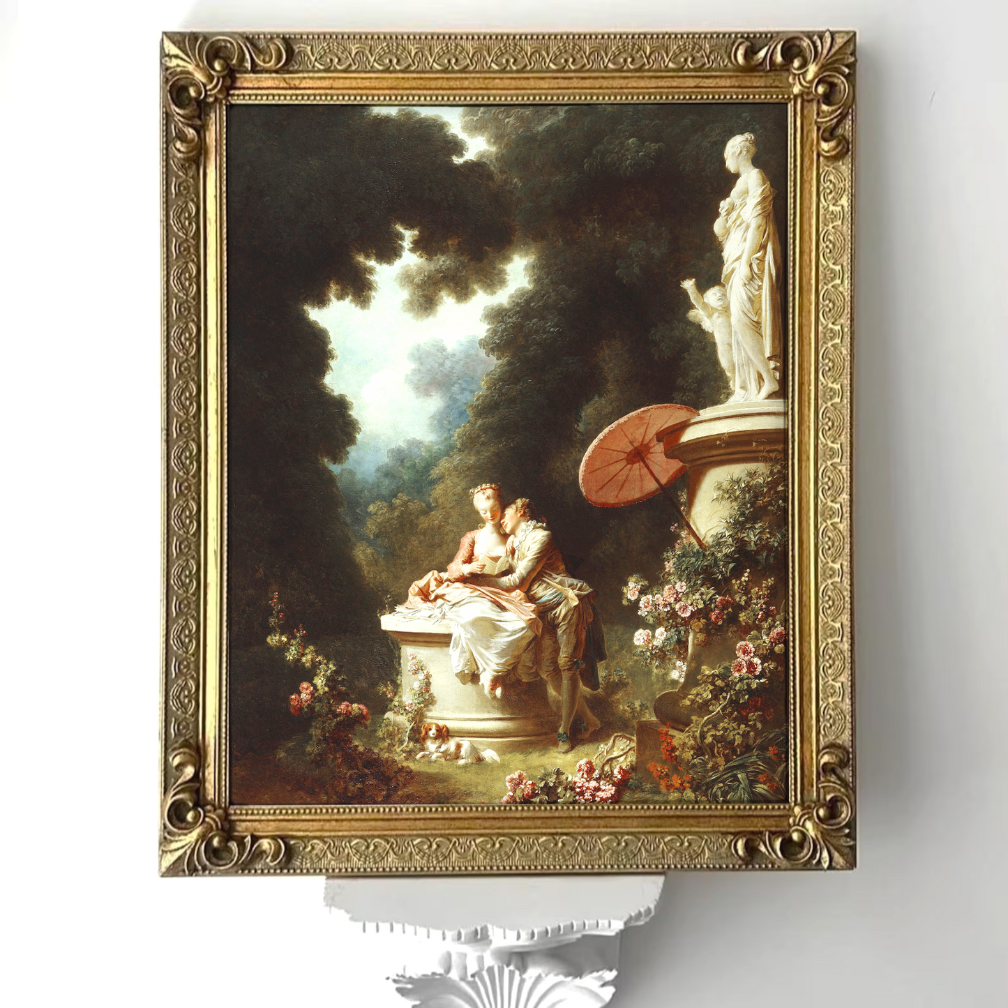 Love Letters Framed Giclée Art Print