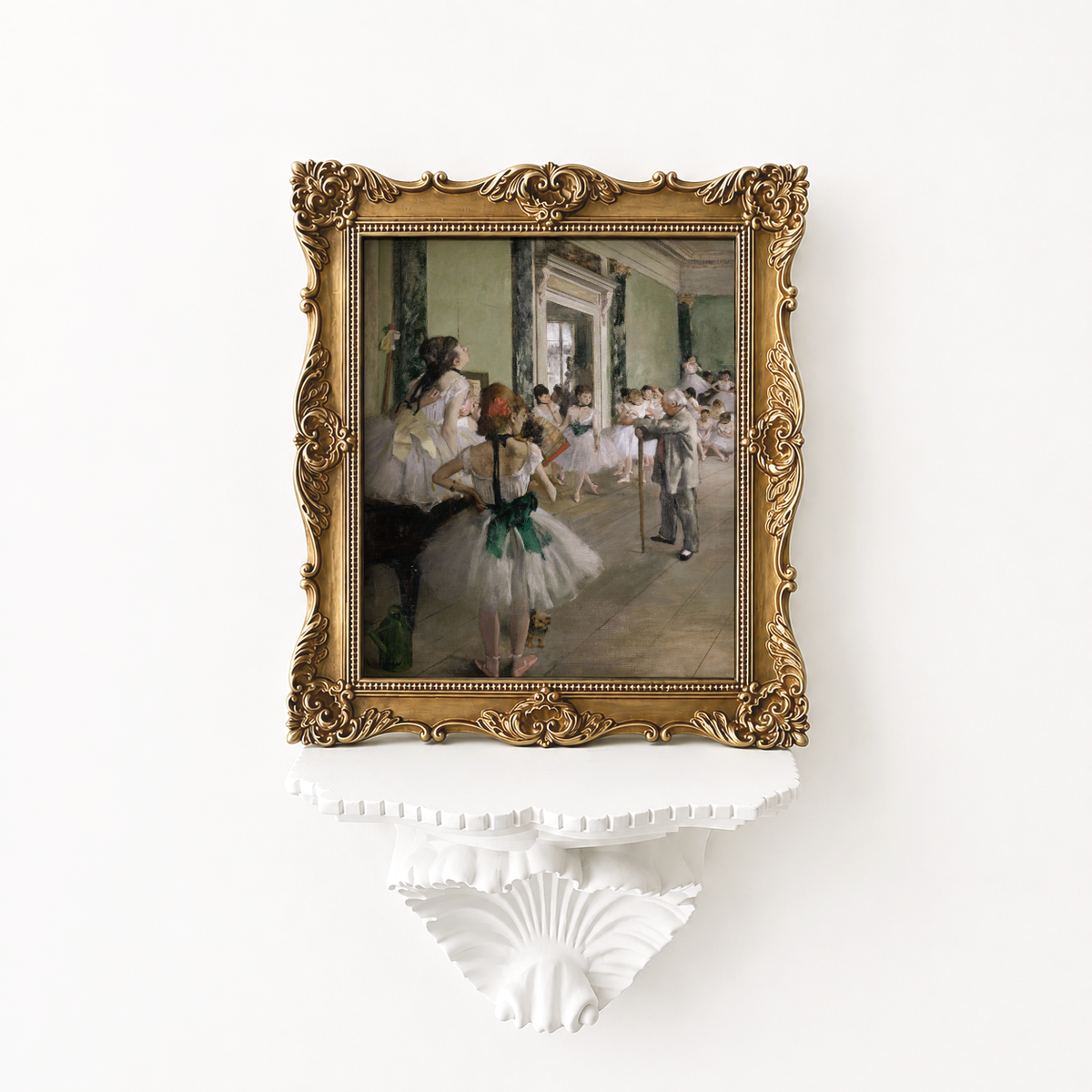 Ornate Gold-Framed Giclée Fine Art Print