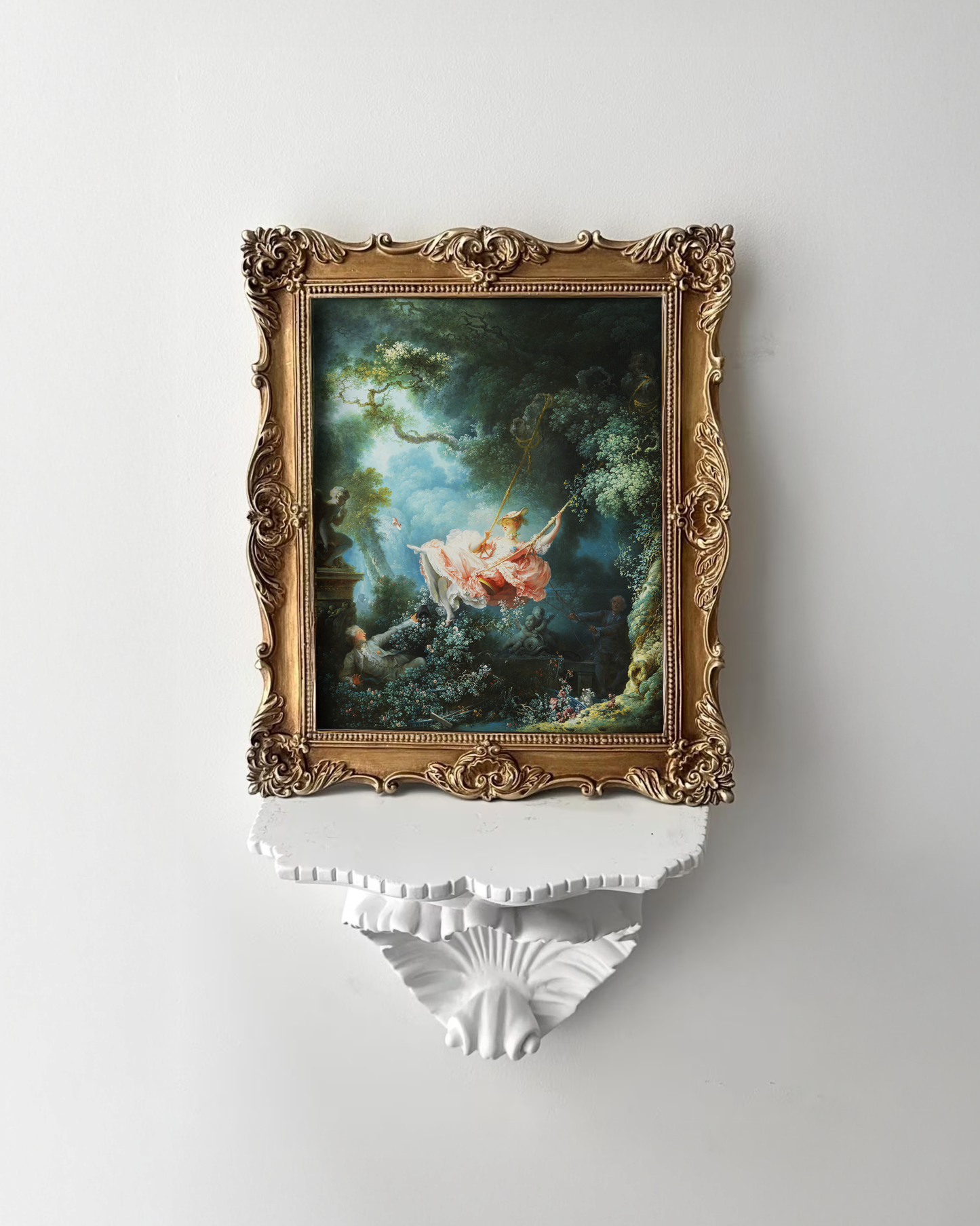 The Swing Framed Giclée Art Print