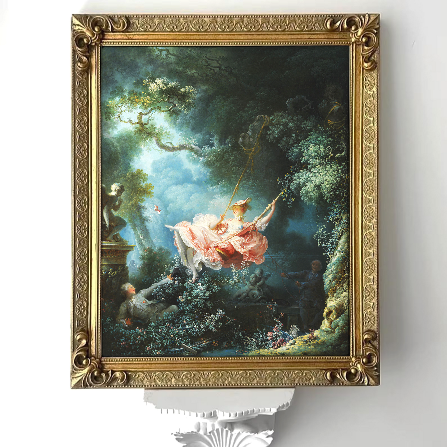The Swing Framed Giclée Art Print