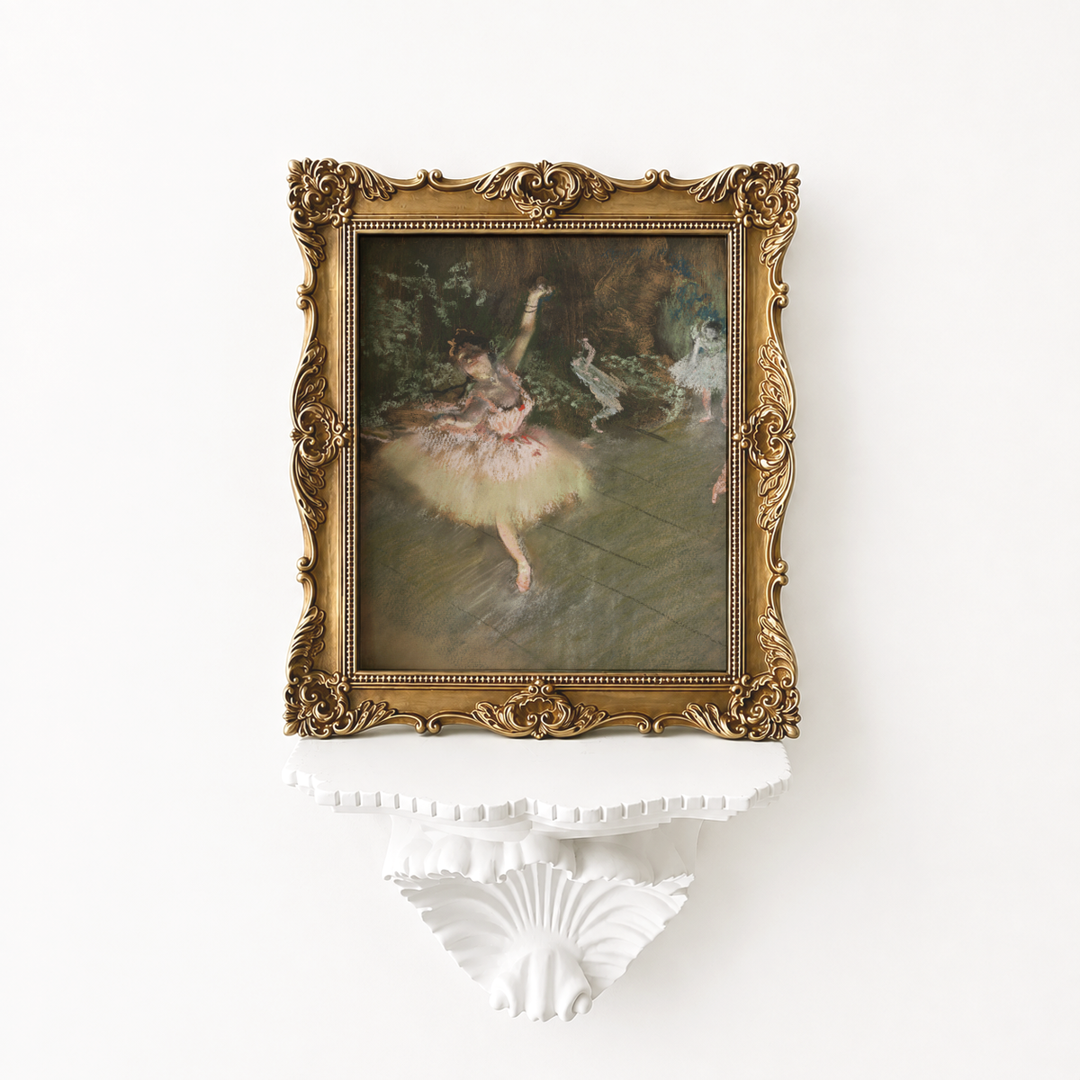 Ornate Gold-Framed Giclée Fine Art Print