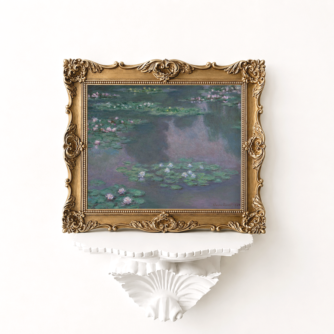 Ornate Gold-Framed Giclée Fine Art Print