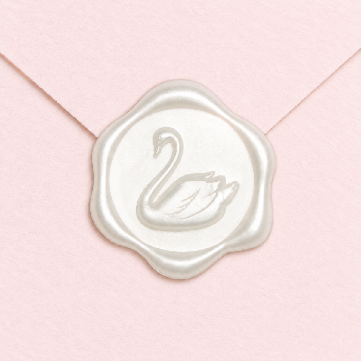 Swan Wax Seal Stickers