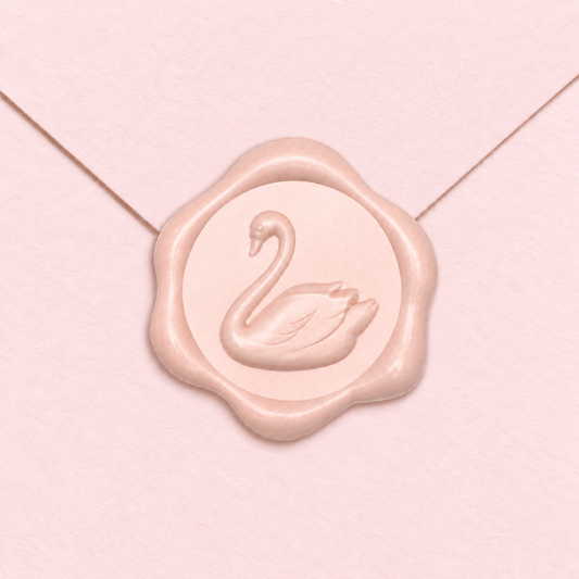 Swan Wax Seal Stickers