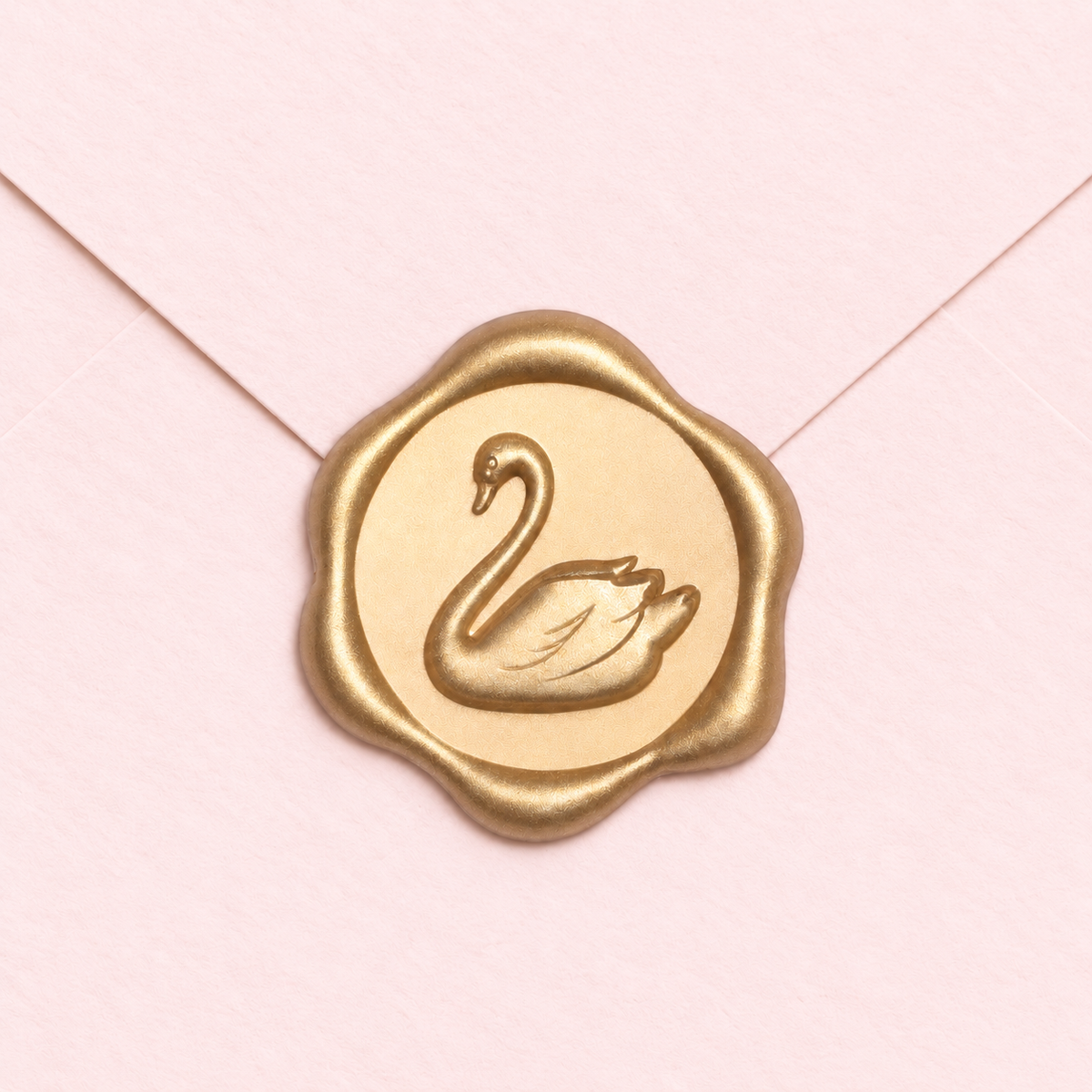 Swan Wax Seal Stickers