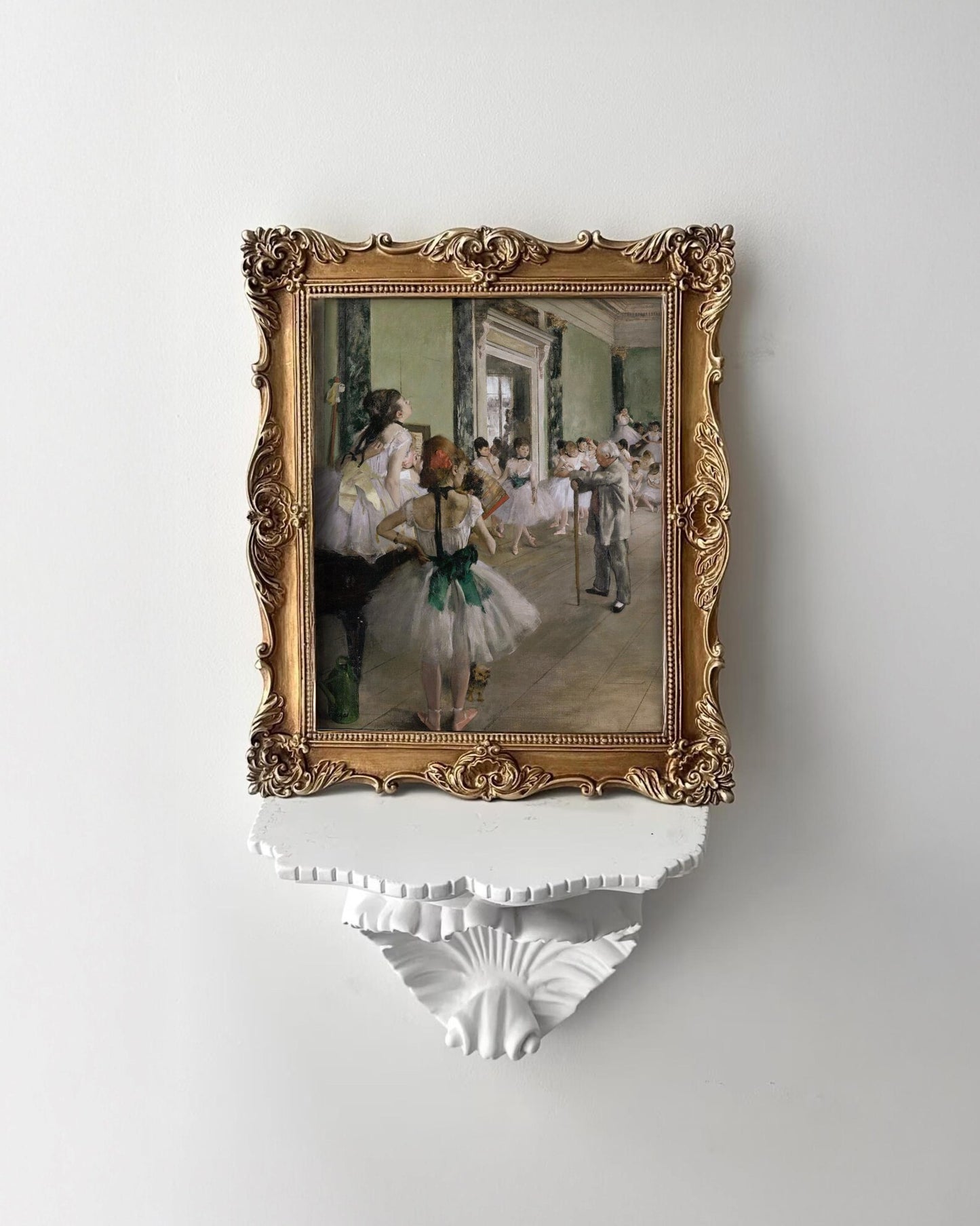 Dancing Class Framed Giclée Art Print