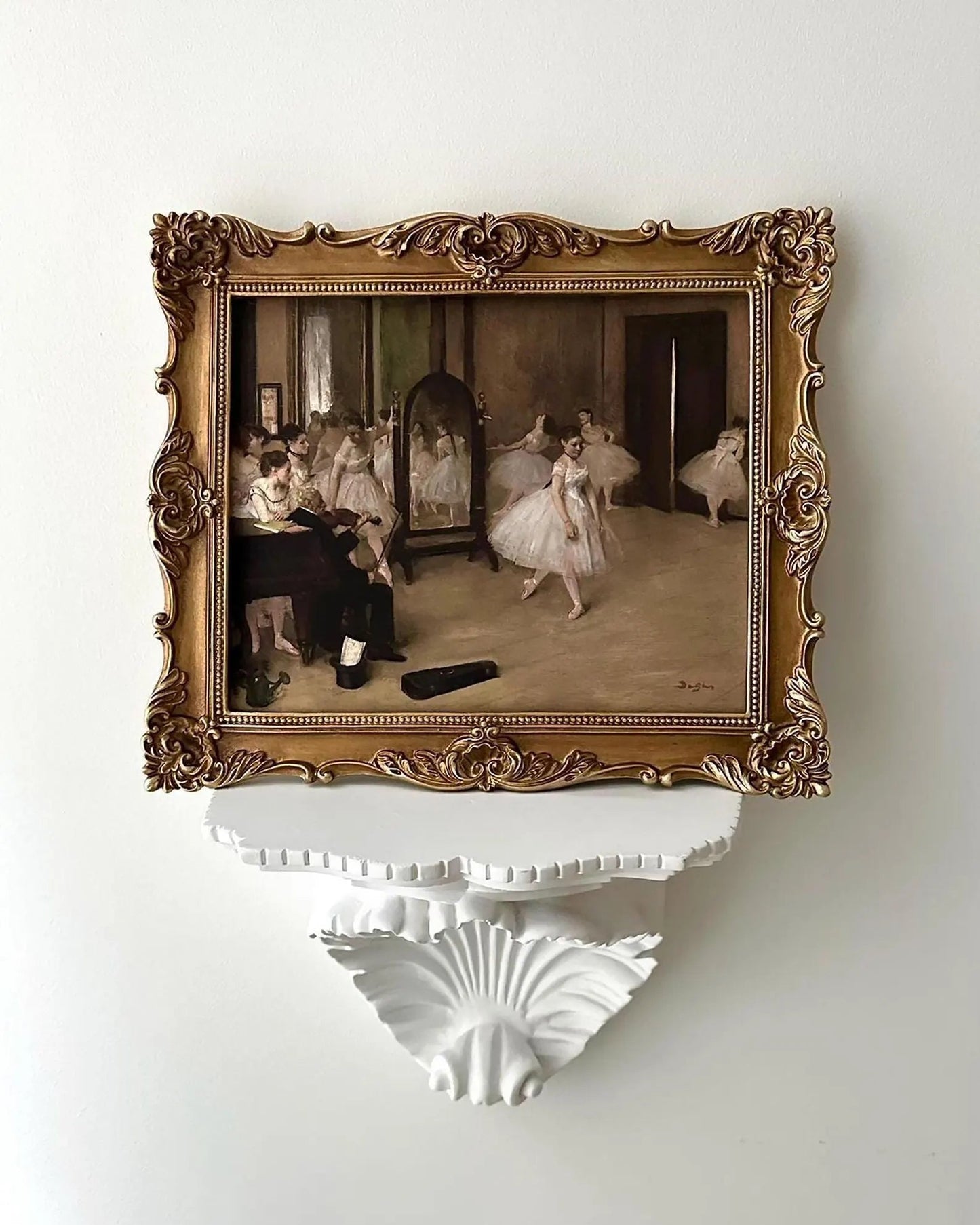 The Dance Class Framed Giclée Art Print