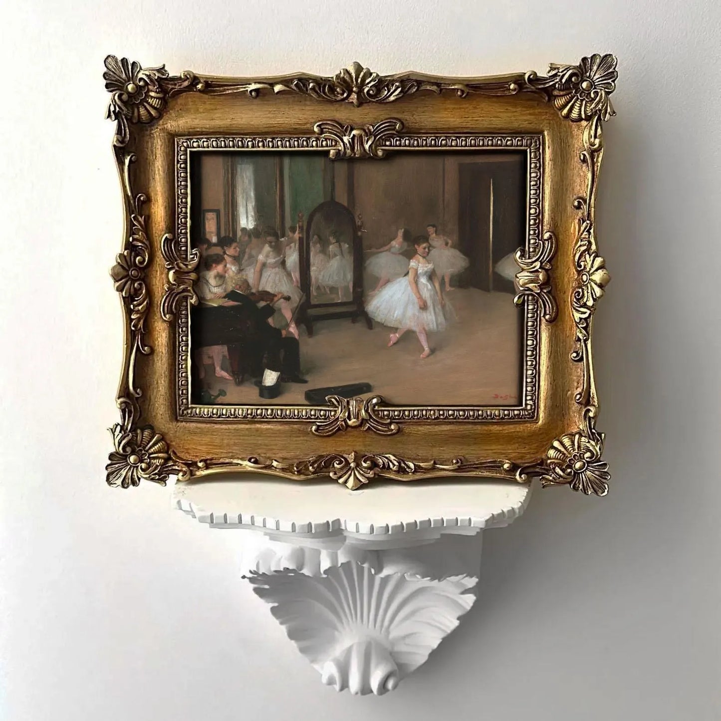 The Dance Class Framed Giclée Art Print