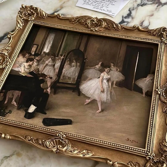 The Dance Class Framed Giclée Art Print