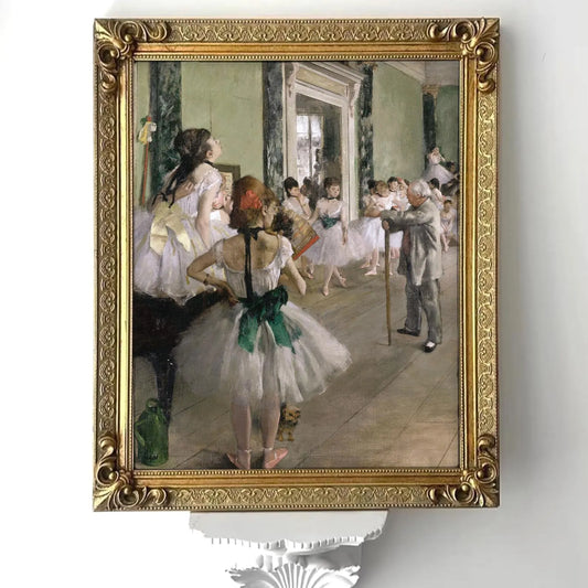 Dancing Class Framed Giclée Art Print