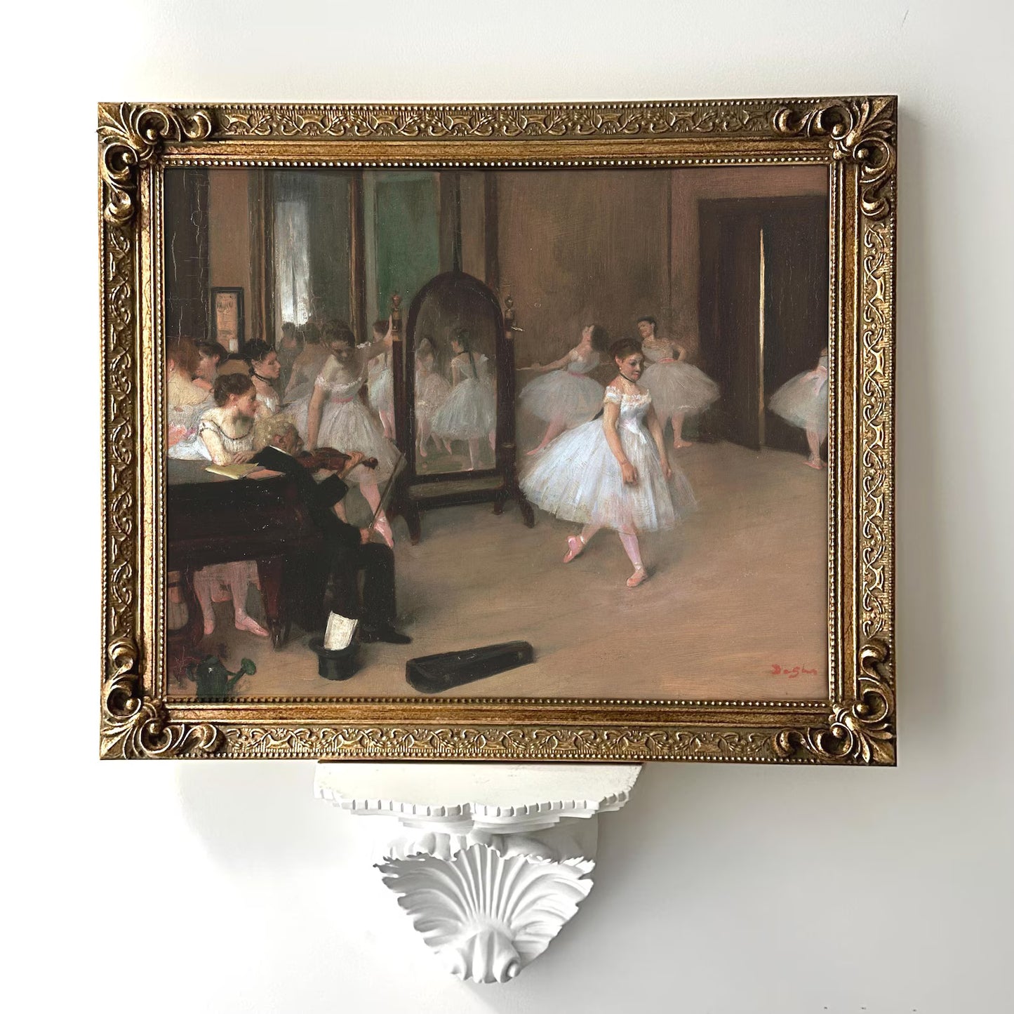 The Dance Class Framed Giclée Art Print