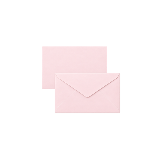 Mini Blush Pink Envelopes with Cards